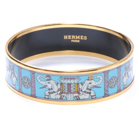 hermes enamel elephant bracelet|authentic Hermes bracelets online.